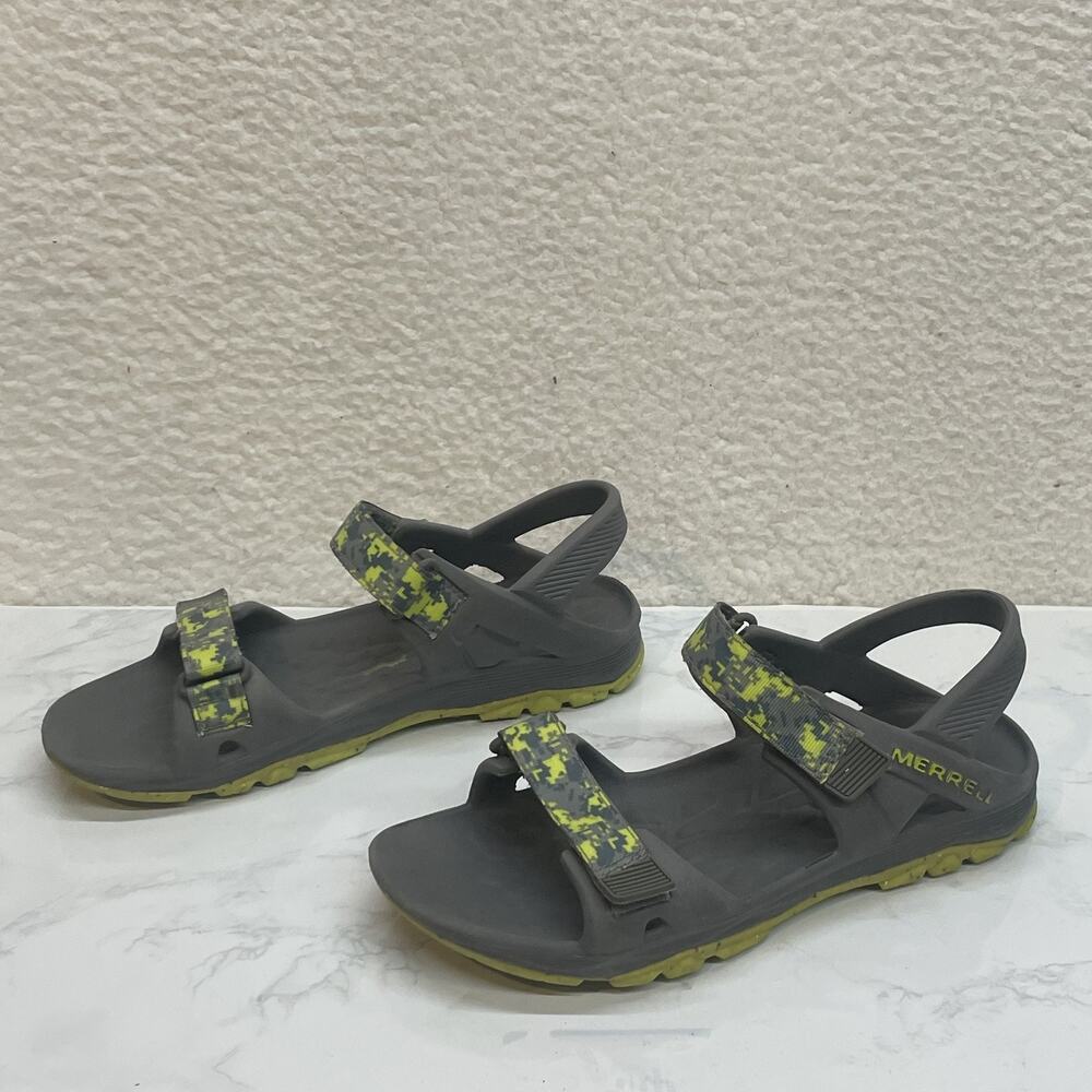 Merrell Hydro Drift Shoes Womens Size 5 Gray Green Yellow Sandals M Select Grip - Picture 6 of 11